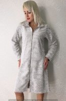 Жіночий домашній халат на блискавці "Assorty" (90203) (арт. 1634)