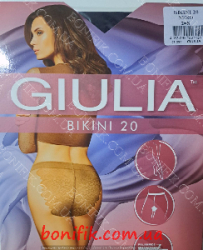 Жіночі колготки з ажурними трусиками BIKINI 20 DEN