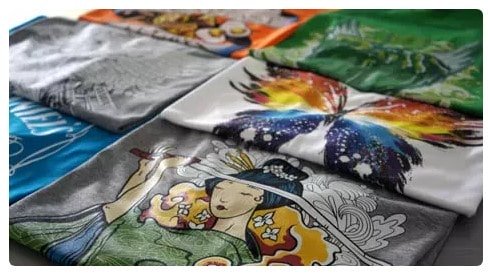 DTF печать на футболках или ткани DTF печать на футболках или ткани