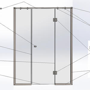 Фурнітура для душових кабін