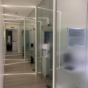Cтеклянные перегородки от компании Eraglass